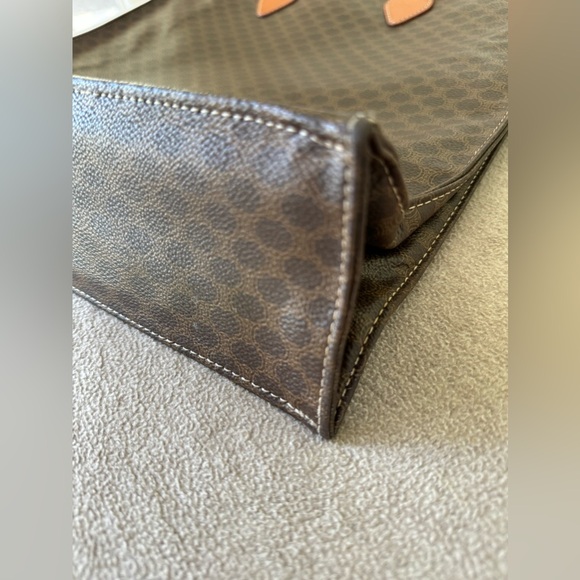 Triomphe Vintage Leather Tote Celine Brown - Picture 4 of 12